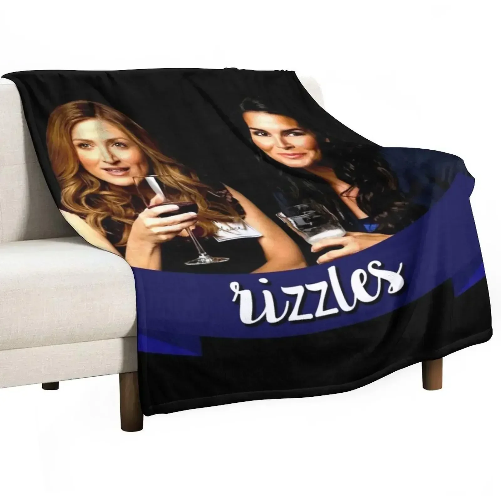 

Rizzles (Maura & Jane) Throw Blanket funny gift Blankets For Bed Cute Summer Blankets
