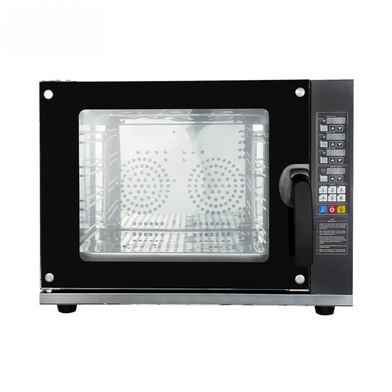 4 Layer Compact Mini Electric Convection Bread Baking Oven With 4 Trays for Home Use With China Factory  Competitive Price
