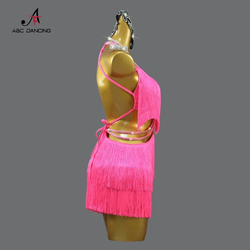 New Latin Dance Dress Competition Sexy Women Ball Party Performance Clothes Girl Kid Prom Costume Ladies Line Suit Practice Wear