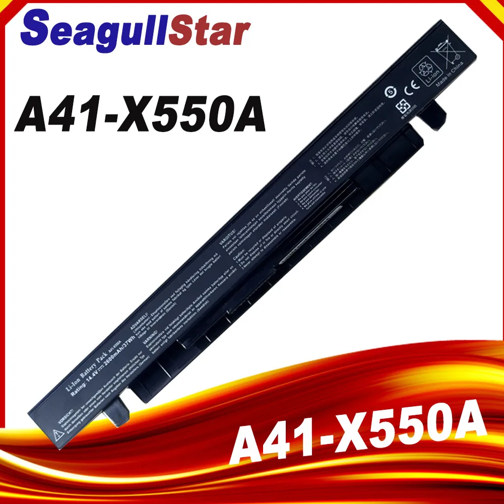 Laptop Battery for Asus X550 A41-X550 A41-X550A F550 K550 A550 F552 K450 P450 P550 R409 R510 X452