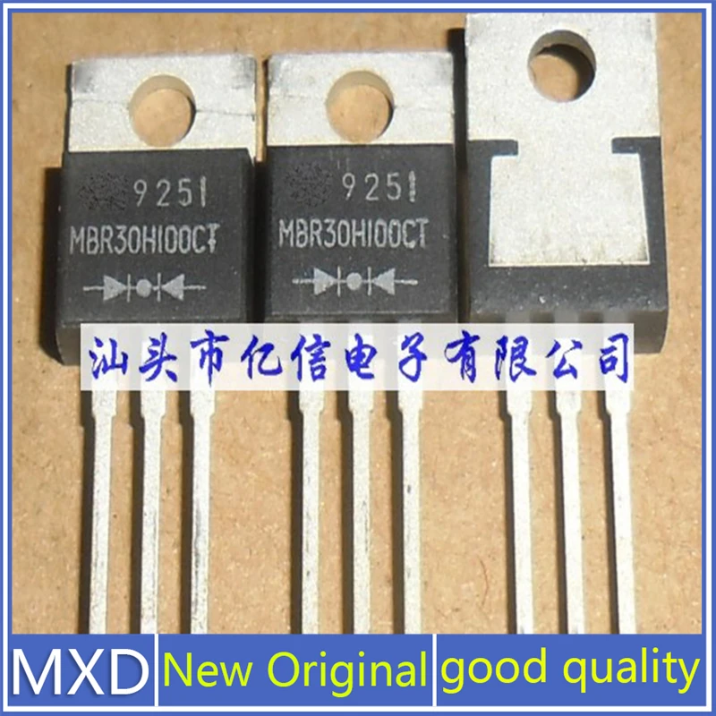 5Pcs/Lot New Original Schottky Diode MBR30H100CT 30A100V Genuine Good Quality In Stock