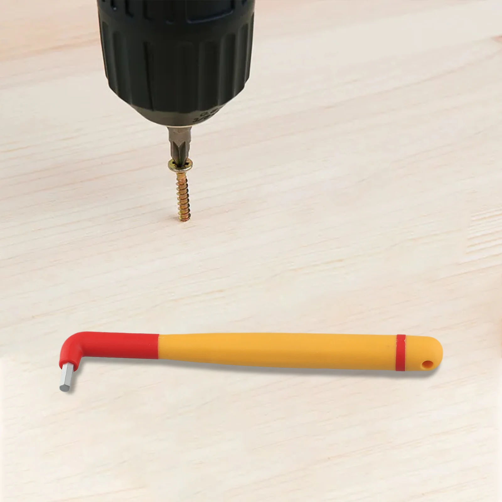 Hexagon Wrench 1000V Insulated Wrench Electric Shock Prevention Insulation Protective Cover Integrated Insulation