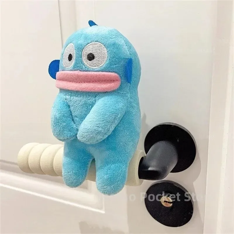 

Hangyodon Door Handle Protective Cover Anime Cartoon Christmas Hello Kitty Doll Kawaii Accessories Room Door Handle Cover