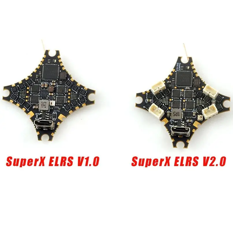 

Happymodel SuperX ELRS V1.0 / V2.1 AIO 5 в 1 Контроллер полета 1S OPENVTX для Mobula6 2024 65 мм Ultra светильник Micro FPV Drone