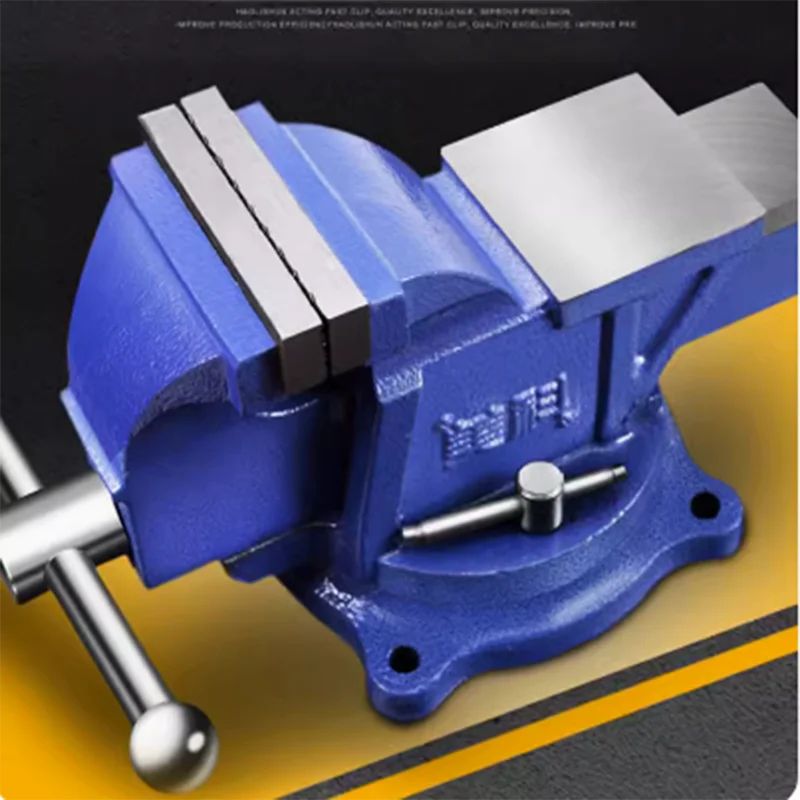 

1PC Heavy Duty Bench Vise Household Multifunction Vise Bench High Quality 3 Inch Small Bench Vice Clamp 360 Degree Rotation
