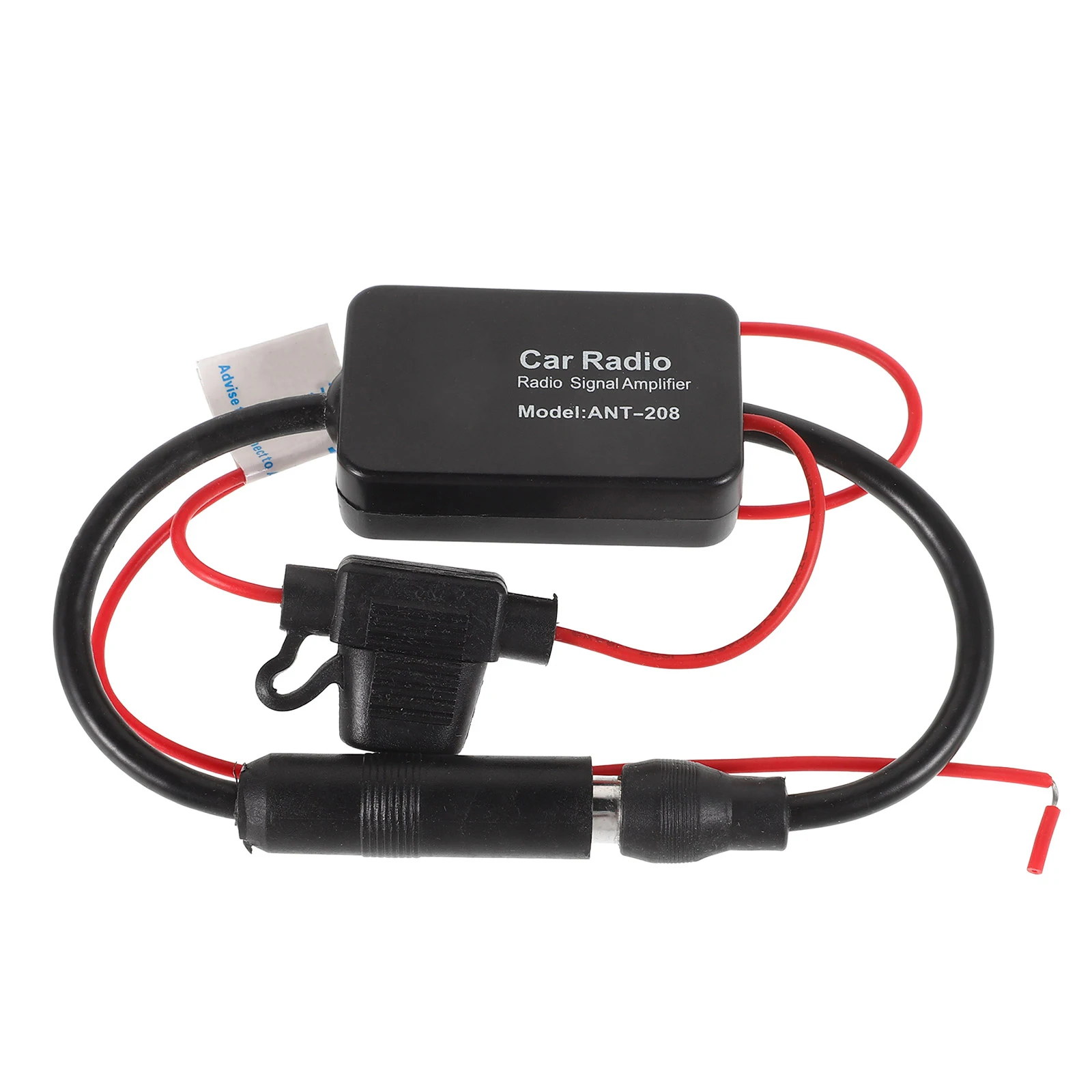 

1 Set Car Antenna Amplifier Fm Am Signal Booster Radio Reception Compact Durable Plastic Portable Auto Radio Accessory
