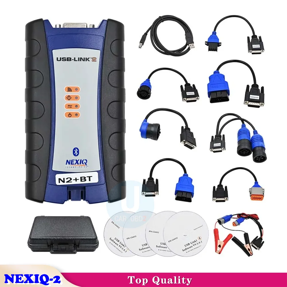 

For NEXIQ-2 USB Link N2 125032 Bluetooth Version For Diesel Heavy Duty Truck Scan Interface USB Link For Nexiq 2 Diagnosis Tool