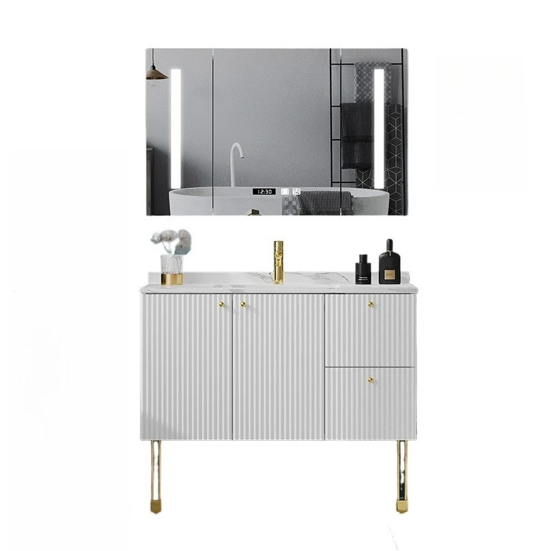 

Напольная стойка, встроенная раковина, туалетный столик, домашний шкаф для ванной комнаты