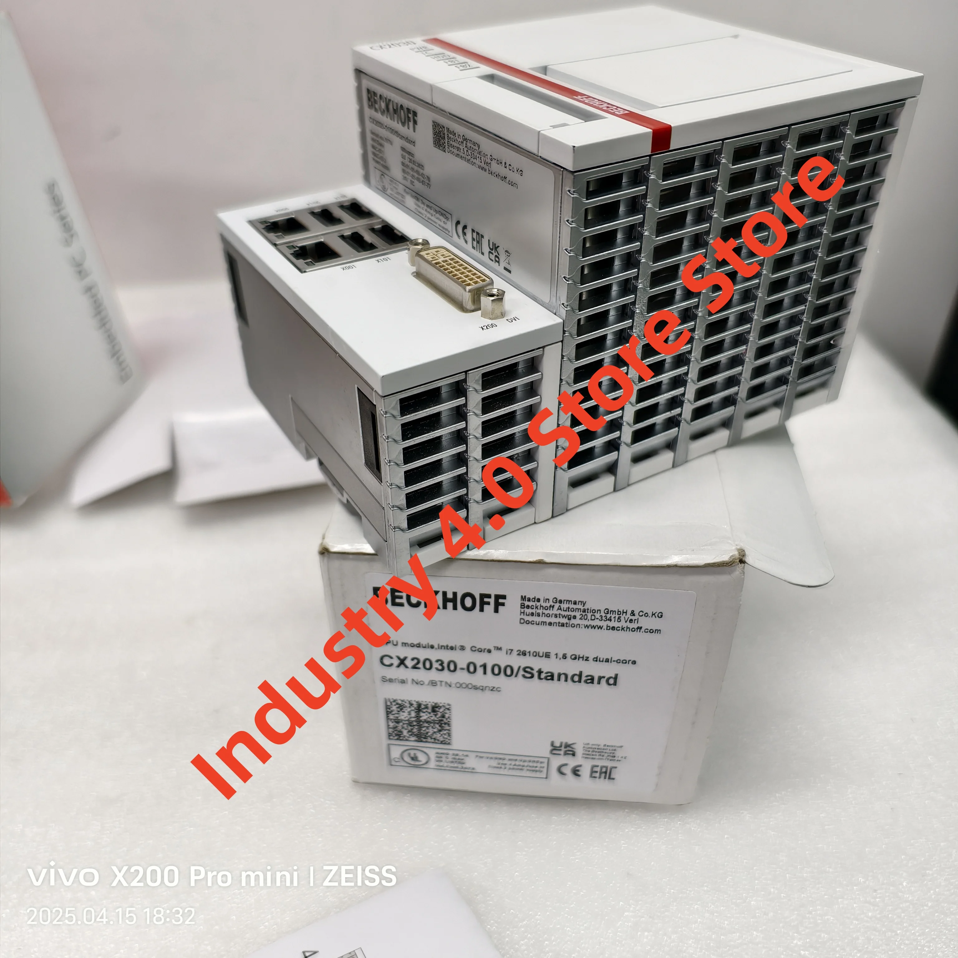 وحدة تحكم CX2030-0100 أصلية جديدة