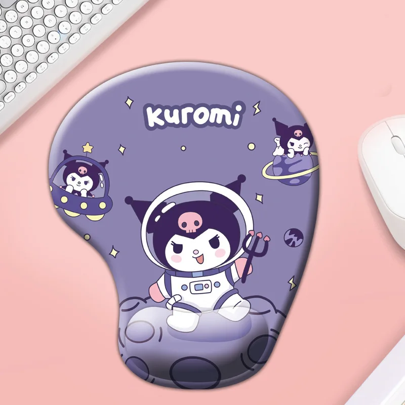Sanrio Hello Kitty Cute Mouse Pad with Wrist Protection Ergonomic Gaming Desktop Mouse Pad For Mouse Pc Laptop Desk Mouse Mat