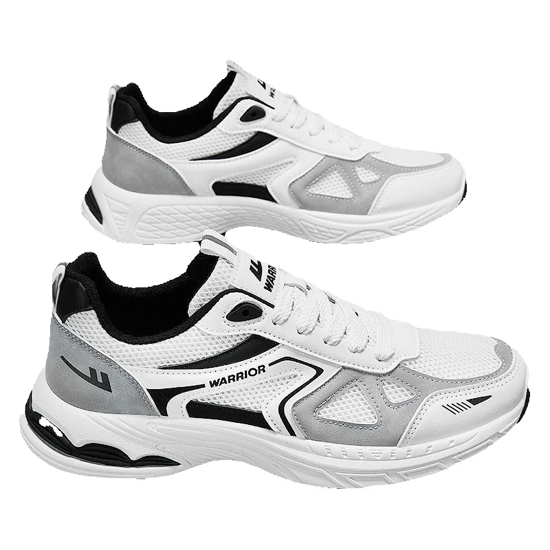 Pull-back Shoes For Men, Mesh Sports Shoes, New Spring And Summer Trendy Breathable Casual Shoes, Thick-soled Dad Shoes_vogvips.com