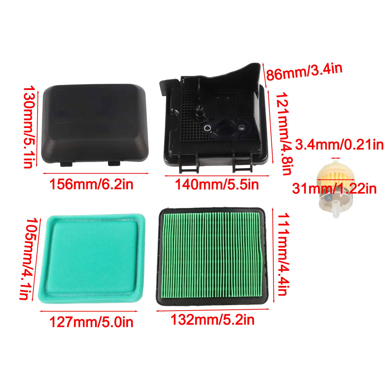 

1set Carburettor For GCV160 HRB216 HRR216 HRS216 HRT216 HRZ216 GCV160a GCV160LAO Lawn Mower Garden Power Tool Accessories