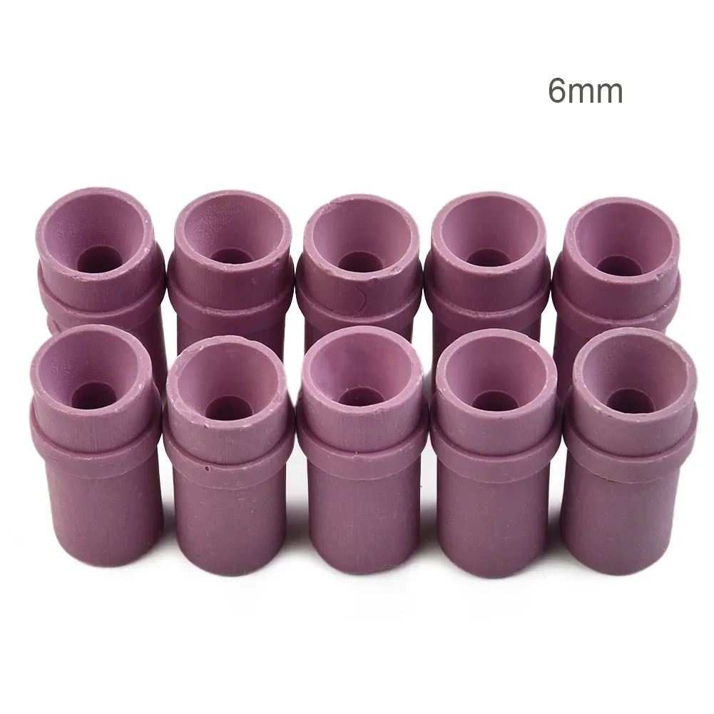Imagem -03 - Sandblaster Cerâmica Bico Ponta Sifão de ar Jateamento de Areia Bocal Ferramenta de Jateamento Substituição 4.5 mm mm mm mm 10 Peças