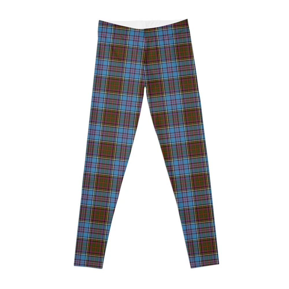 Clan Anderson Tartan Scottish Plaid Pattern Leggings legging pants raises butt Jogger pants Sports pants woman Womens Leggings