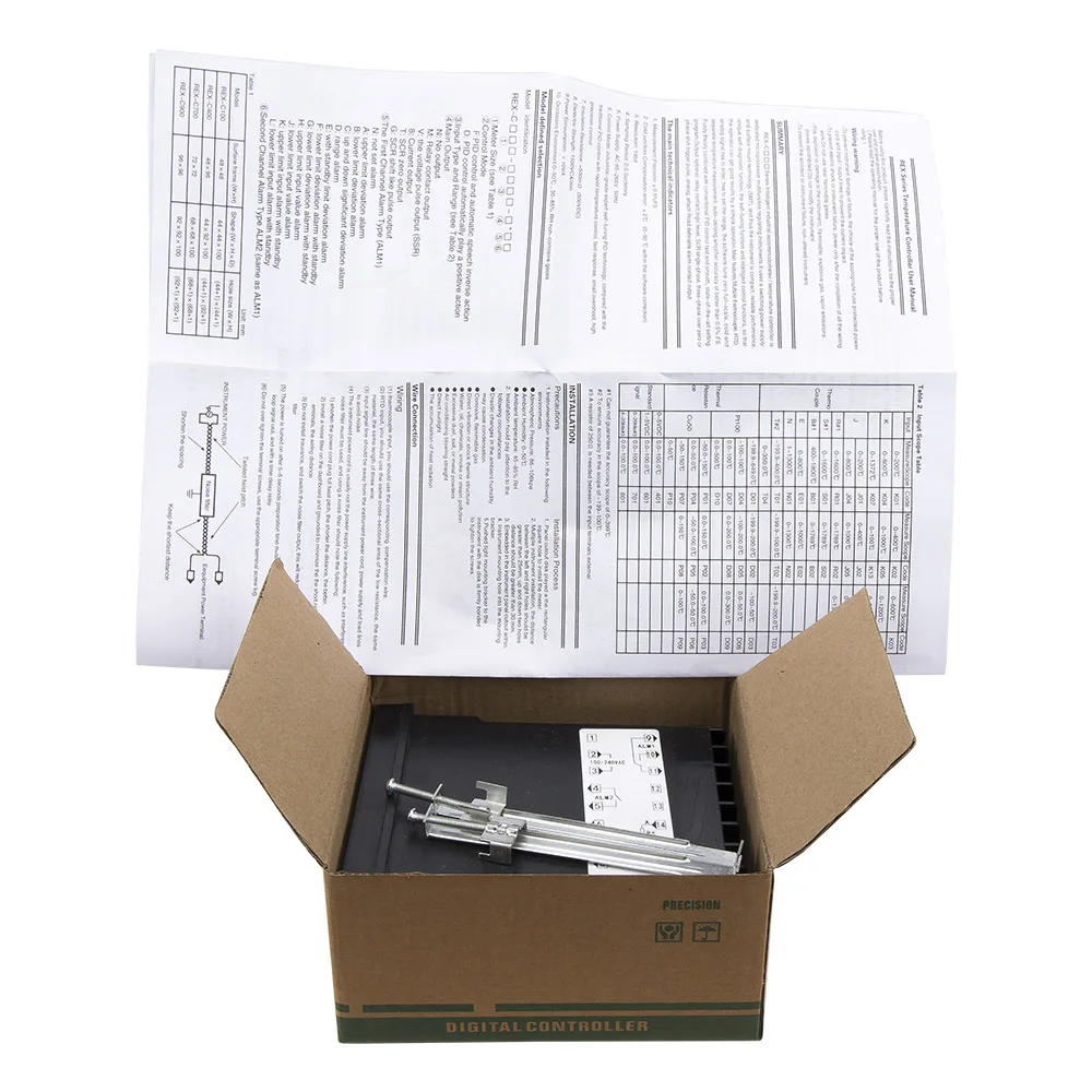 REX-C410 thermocouple RTD input digital pid temperature controller relay SSR 4-20mA output (not include SSR)