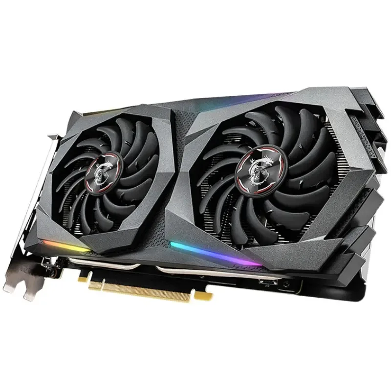 Used MSI Graphics Card GeForce RTX 1660 SUPER VENTUS 6G 1660S GDDR6 256bit Video card Support AMD Intel Desktop CPU