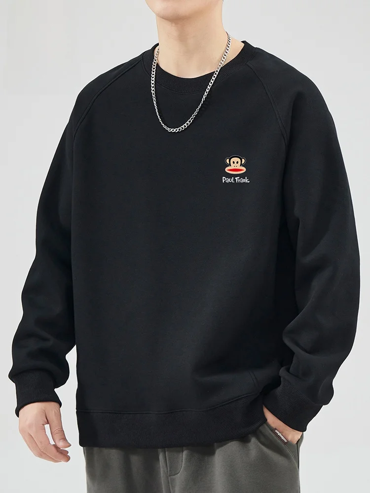 

PaulFrank Loose Casual round Ne Sweatirt for Couples Spring Autumn New Sle Printed Youth Faion Spring Cotton Polyester
