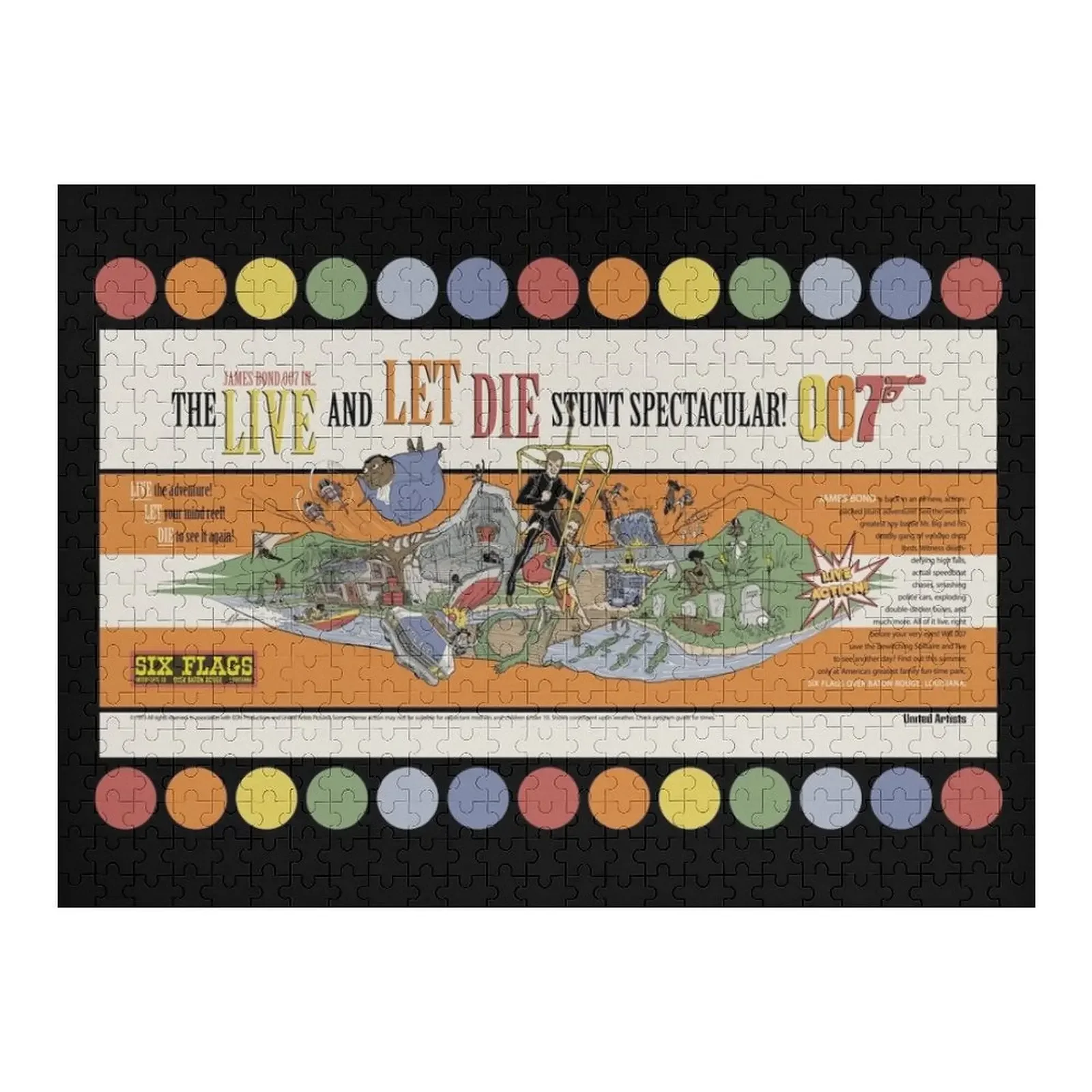 

LALD STUNT SPECTACULAR Jigsaw Puzzle Personalized Wooden Name Wood Photo Personalized Jigsaw For Kids Custom Wooden Name Puzzle