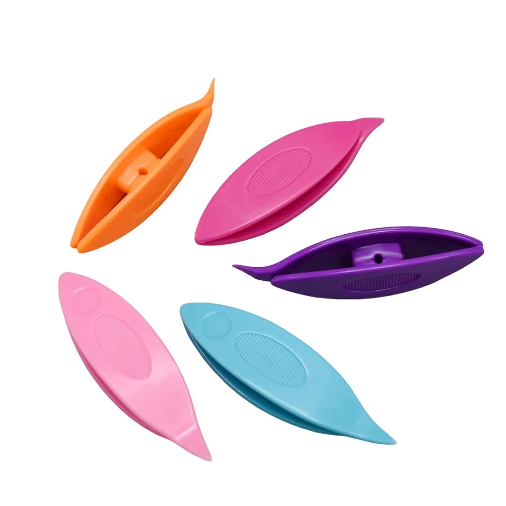 2/4pcs Plastic Tatting Shuttle Weaver Lace Thread Weaving Tool Kits Hand Lace Weaving Making Tool DIY Sewing Accessories