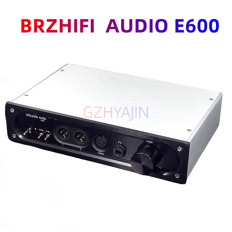 

Latest BRZHIFI E600 fully balanced dual core low distortion headphone amplifier