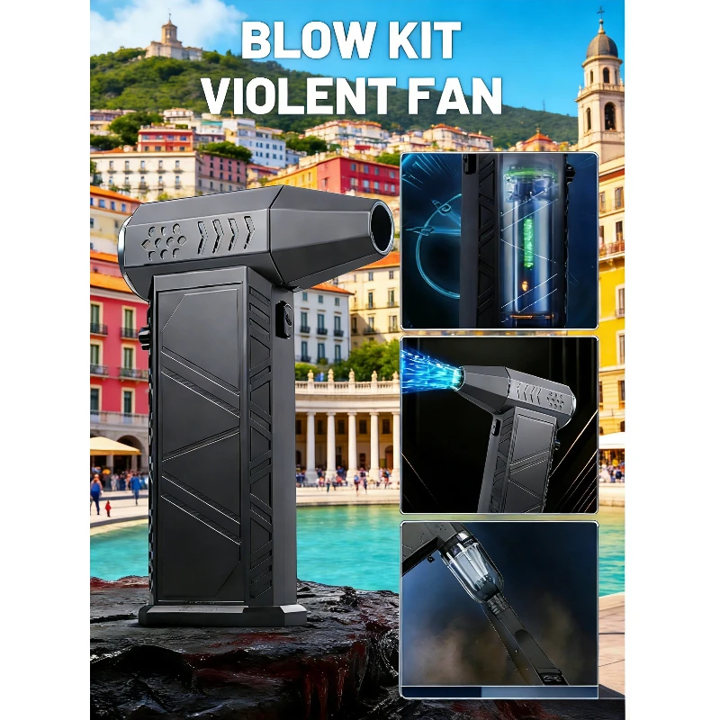 

X9 Turbo Jet 2-in-1 Blower & Vacuum | 300000RPM Wireless Portable High-Speed Air Duster