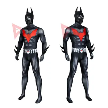 Neues Nightscream Batman Cosplay-Kostüm, schwarzer Overall, Helm, maßgefertigt 10 best sales Batman Fantasia - №6
