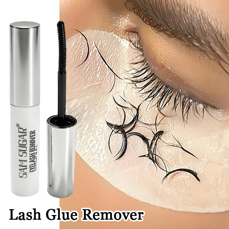 Lash Glue Remover, Gentle Eye Makeup Remover for False Lashes, Quick Dissolve Residue Cleaner, Mild & Portable Eyelash Cleanser