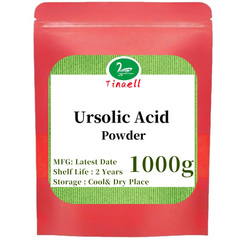 Hot Supply 99% Ursolic Acid Powder For Anti Aging Cosmetic Raw Materials