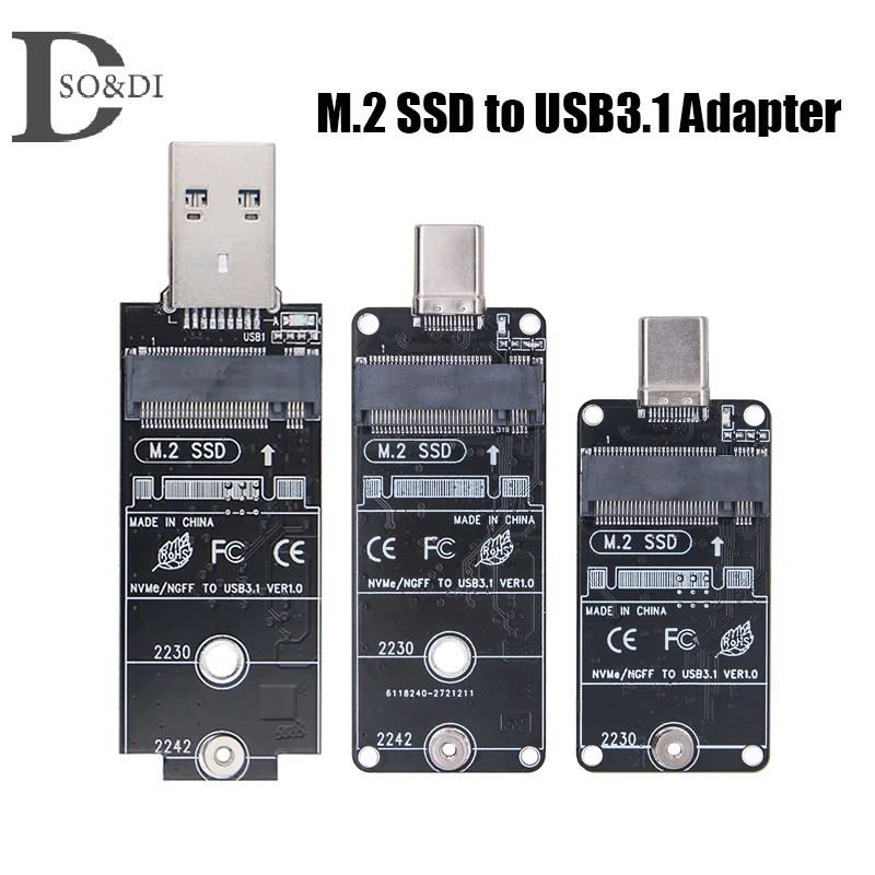 

Адаптер M.2 SSD на USB 2230 USB Type-C, 1 шт.