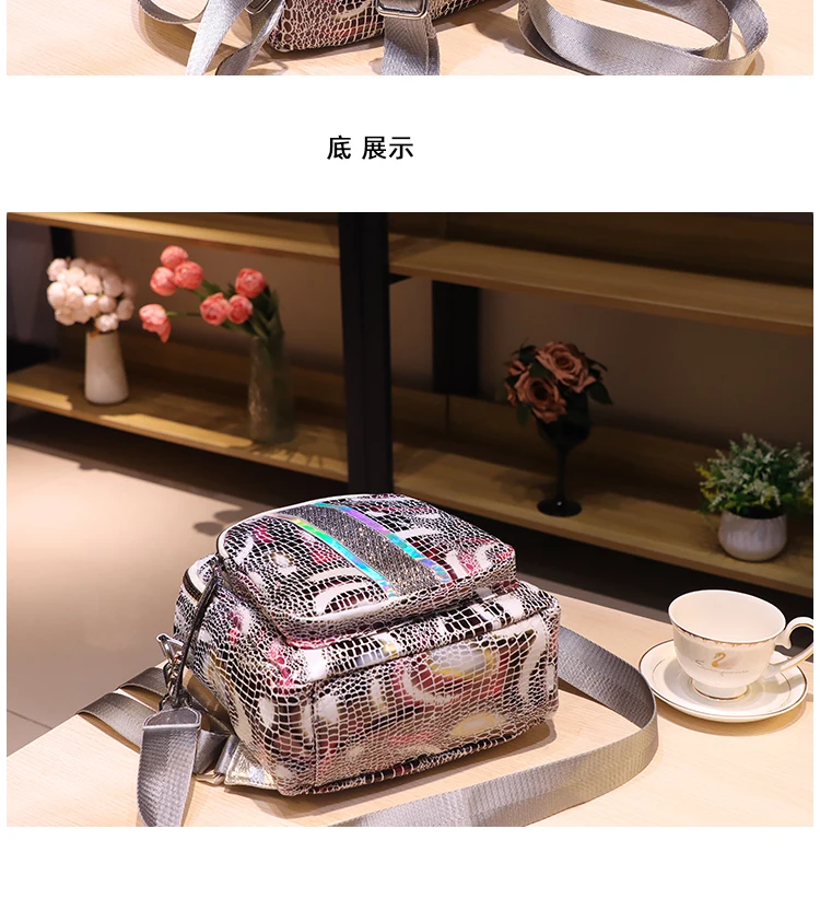 Crocodile pattern portable shoulder crossbody texture fashionable women's bag multi-purpose