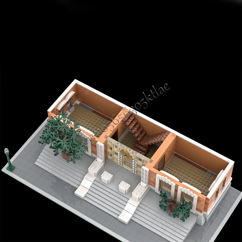 3003 ELEMENTÓW Dom Ulica Modułowy Powrót do Przyszłości Centrum Handlowe MOC Personalizowany Modułowy Zestaw Klocków DIY Prezent na Święta