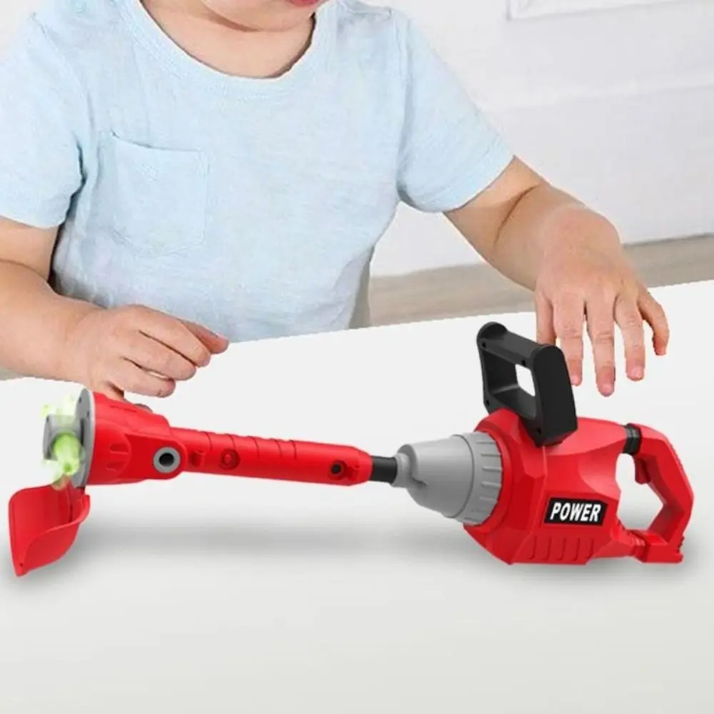 Kunststoff Elektronisches Spielzeug Rasenmäher Kinder Spielen Werkzeuge Rollenspiele Kinder Spielen Werkzeug Kits Große Größe Simulierte Spielhaus Spielzeug