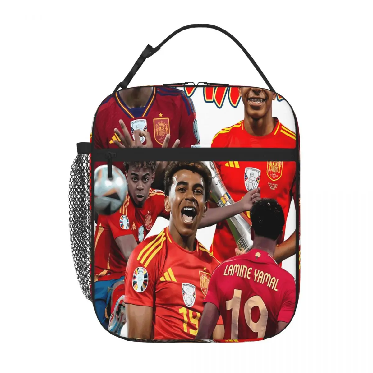 Bestselling Lamine Yamal - Wonderkid Double Layer Cooler Tote Errand Run Leakproof Lunch Bag