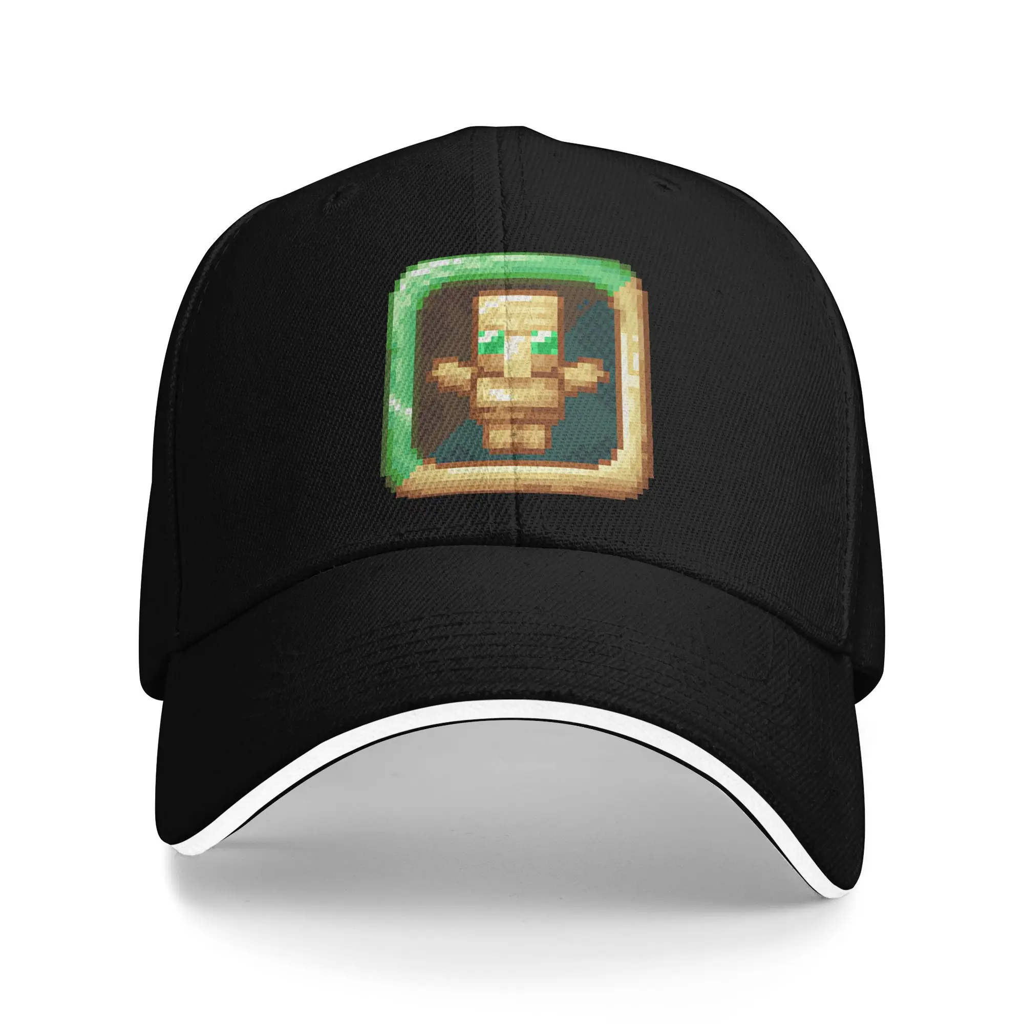 Totem of Undying Game Baseball Caps Casual Pixel Art Gold Sandwich Hats for Men Women Adjustable Dad Hat Travel Gift