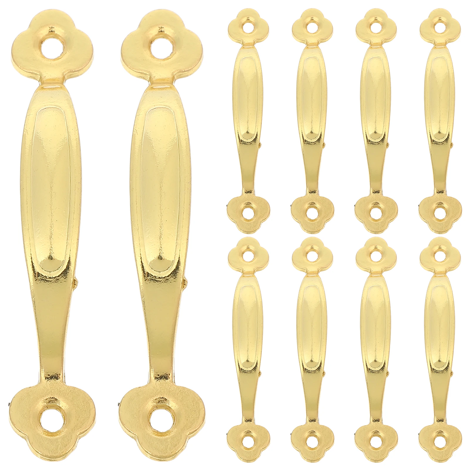 

10 Pcs Retro Door Handle Drawer Industrial Cabinet Hardware Pull Handles Fence Pulls Zinc Alloy Farmhouse Rustic