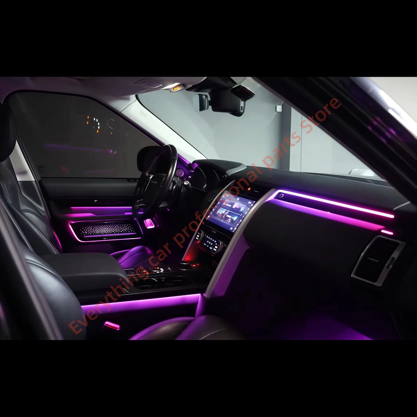 Car LED Ambient light for Land Rover Discovery 5 Starry door trim 64-color Interior lights Atmosphere parts modification