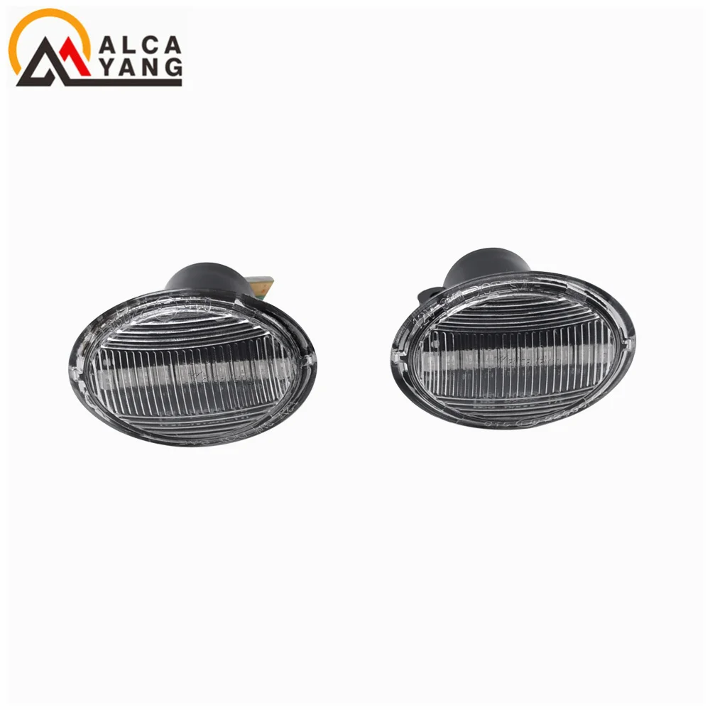 2X LED-Seitenmarkierungsleuchte Blinkleuchte Klar für FIAT 4S 63 3P NUOVA 500 ABARTH Ford KA DESDE Lancia YPSILON Maserati – Detail 18