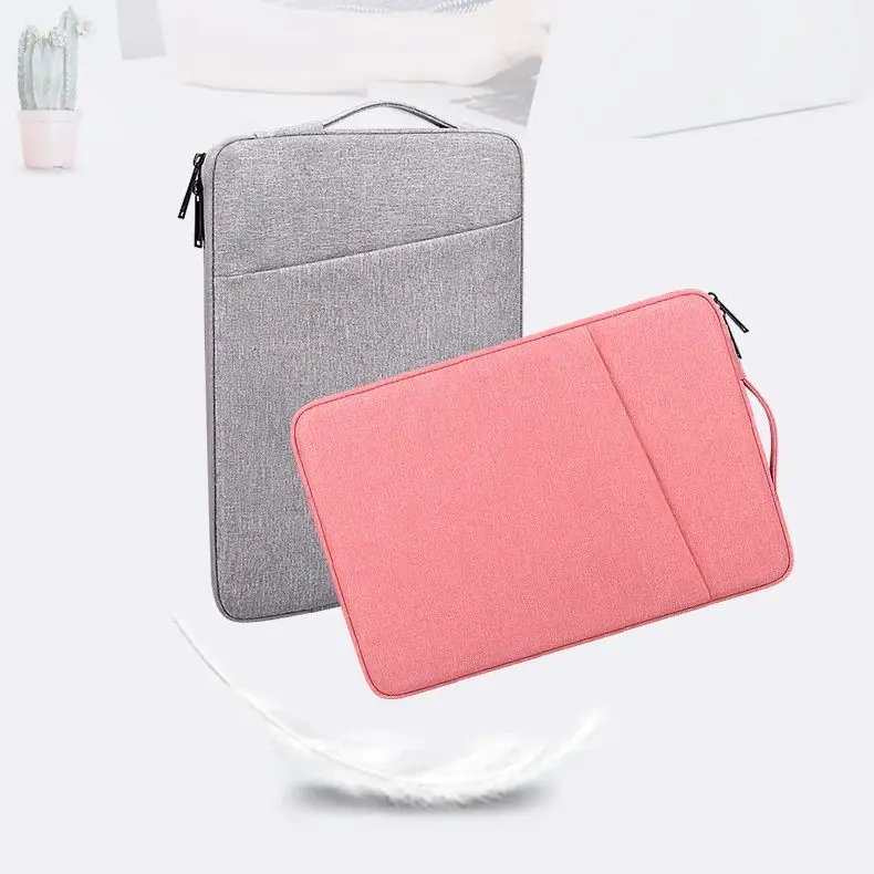 ラップトップスリーブバッグ 13 14 15 15.6 インチノートブックポーチ Macbook HP Dell 耐衝撃コンピュータブリーフケース旅行ビジネス男性ケース