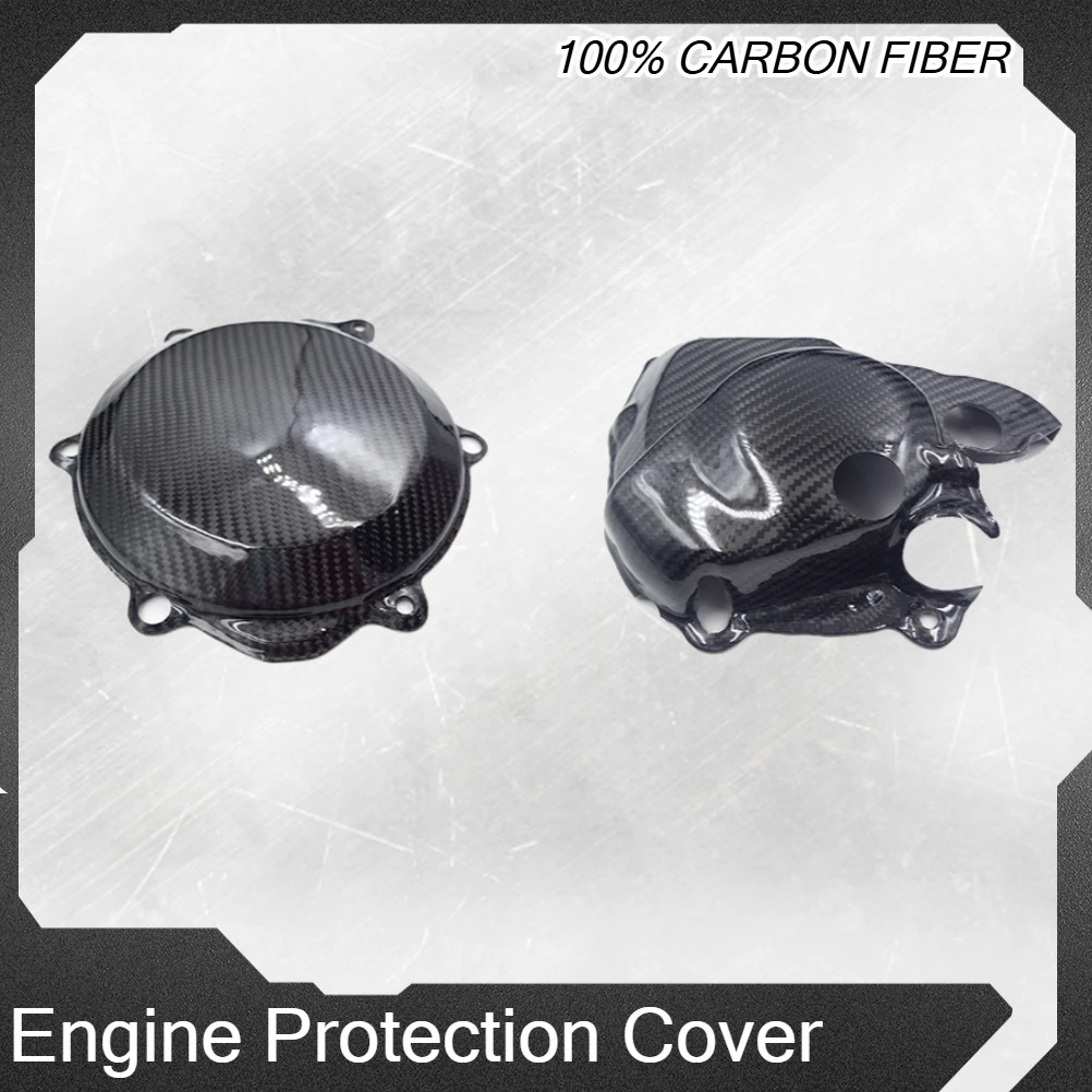 

Motorcycle Ignition Clutch Cover Carbon Fiber Engine Protection Stator Magneto Guard For HONDA CRF450R CRF-R 450 2002-2007 Bikes