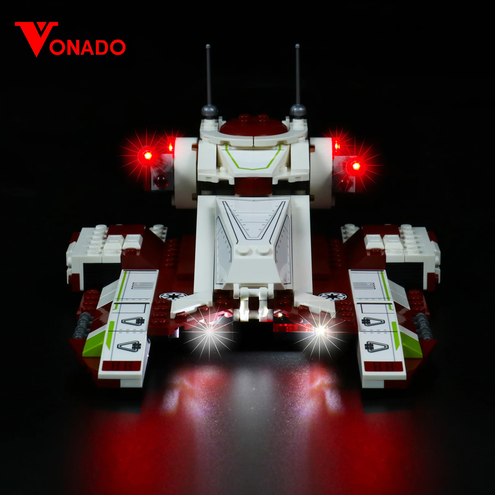 Vonado LED Light Kit for 75342 Republic Fighter Tank Building Blocks Set (NOT Include the Model) Bricks Toys for Children