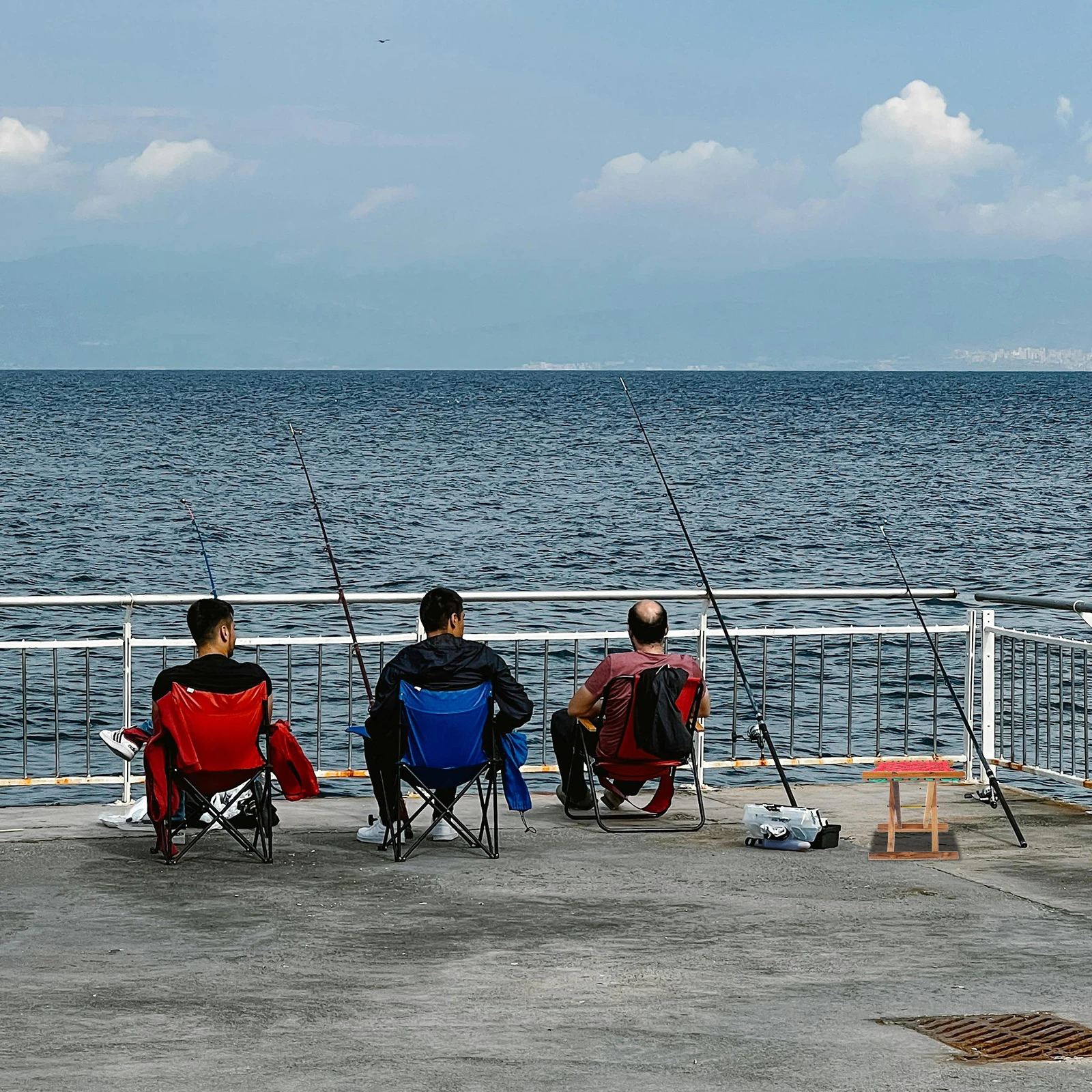 

Foldable Fishing Stool Outdoor Camping Bench Thick Folding Portable Lightweight Garden Stool Stable Adult Seat