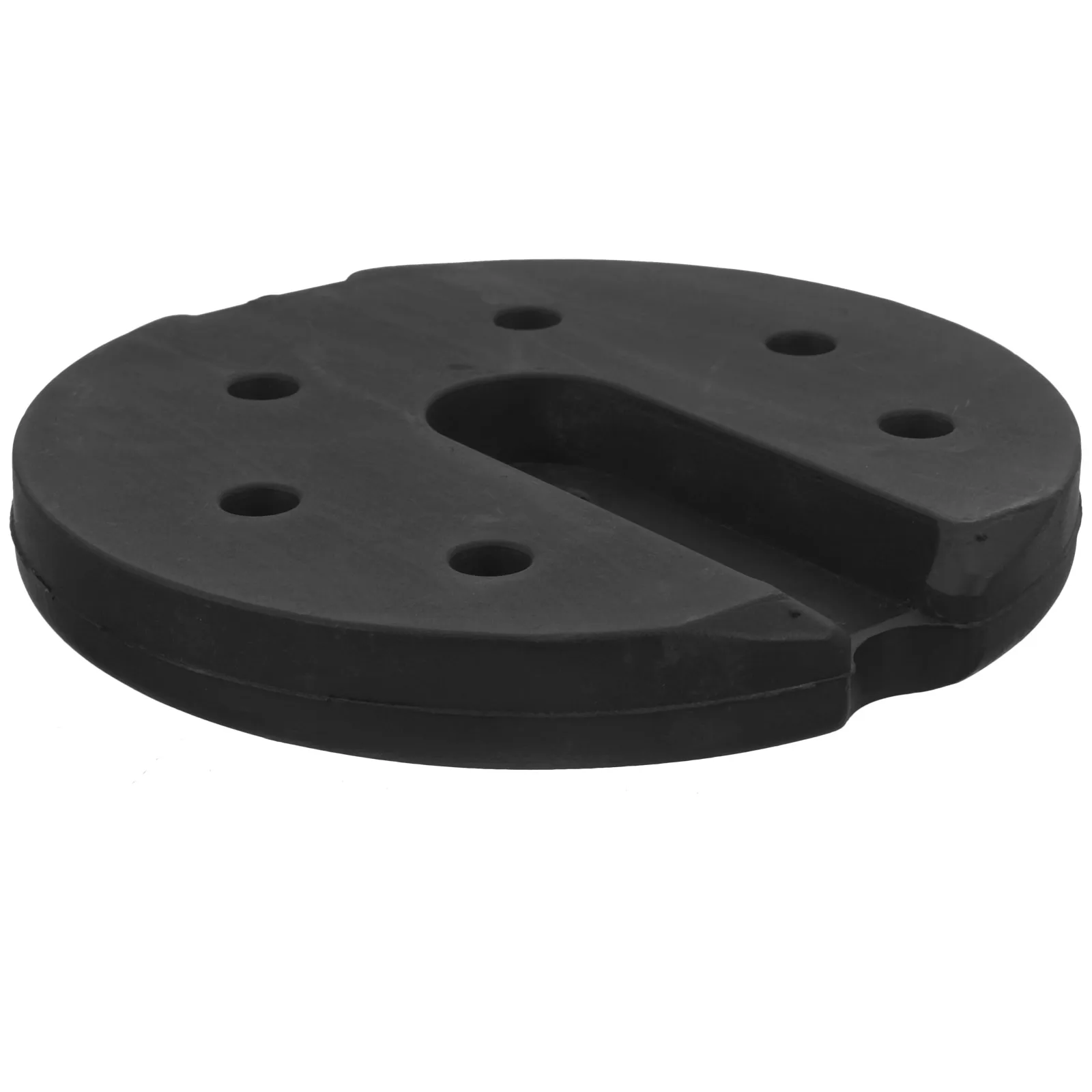 

Round Lamp Base Weighted Block 140X20 Desk Floor Counterweight Heavy Duty Metal Stand Stable Bedroom Office Decor