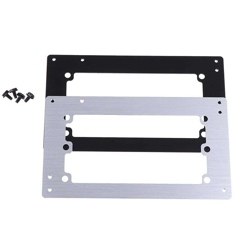 Schwarz Silber ATX Großes Netzteil auf SFX Small Chassis Konverter Baffle