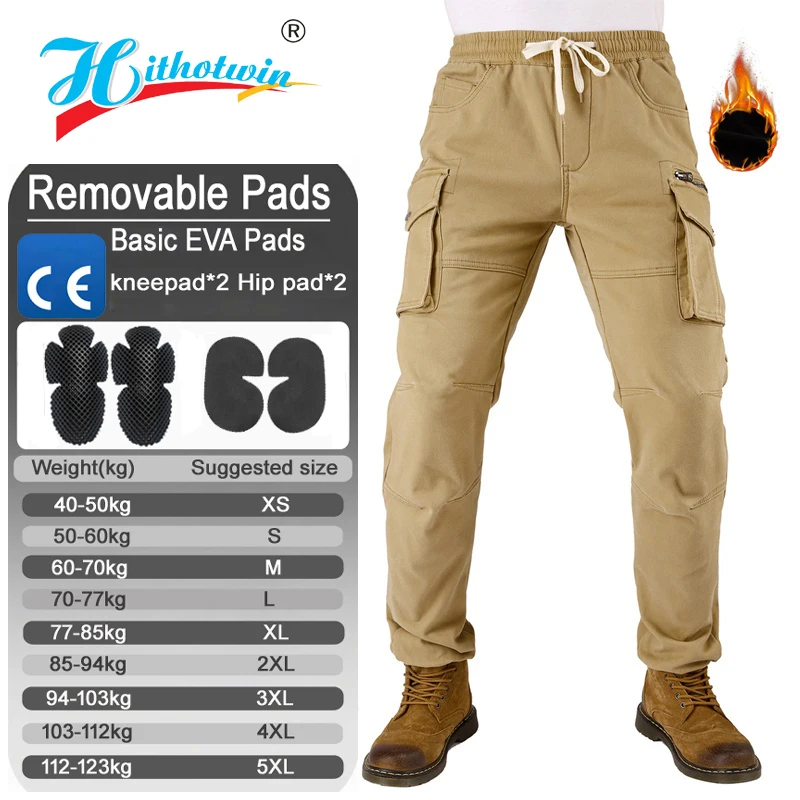 

Зимние мотоциклетные брюки для мужчин, ветрозащитное термостойкое рабочее снаряжение для верховой езды с защитой