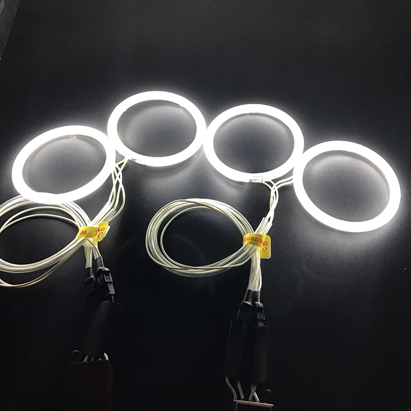 WHITE CCFL  Angel Demon Eyes Kit Light for BMW 3 Series E46 325ci 330ci Convertible Coupe 2004-06 LCI Xenon car accessories