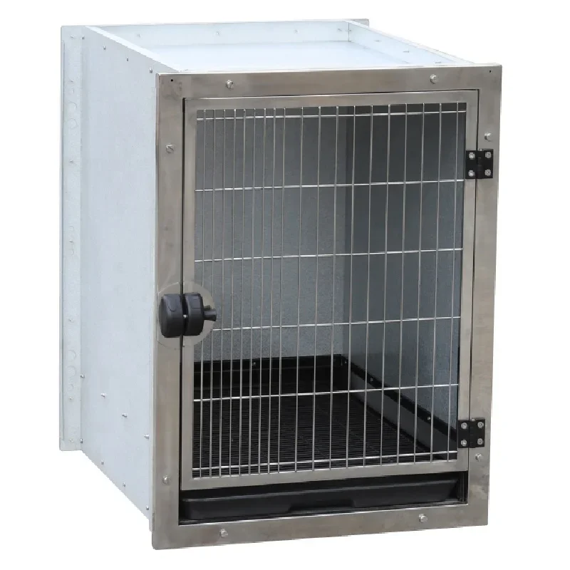 Dog Cage Galvalume Body 304 Stainless Steel Door Modular Assembly Wholesale Pet Breeding Dog Cage House Easy Clean Professional