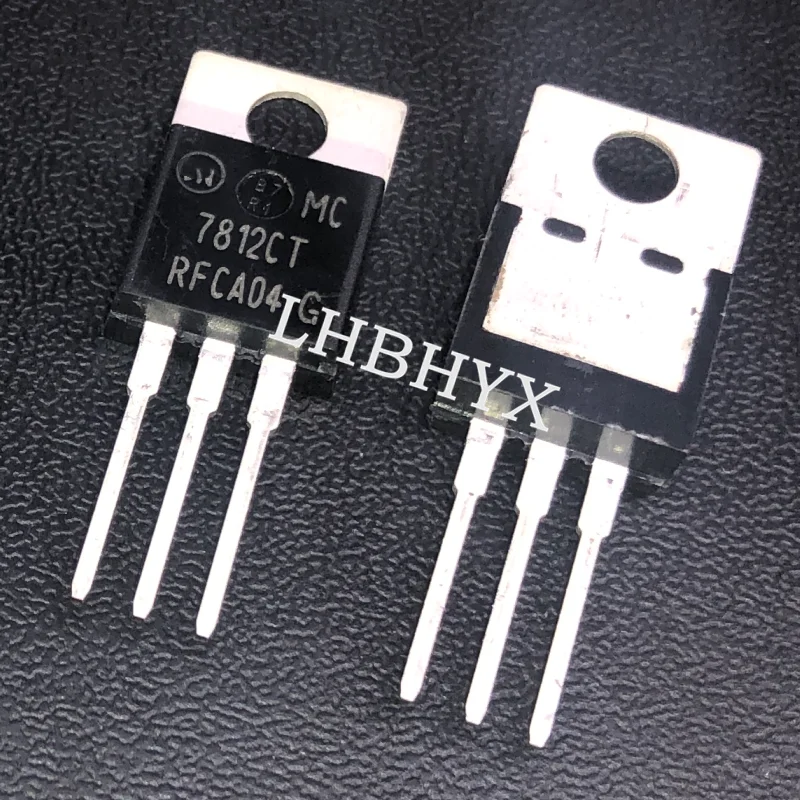 7812CT MC7812CT 3-TERMINAL POSITIVE FIXED VOLTAGE REGULATORS TO-220 New Original 5PCS Quickly Delivery