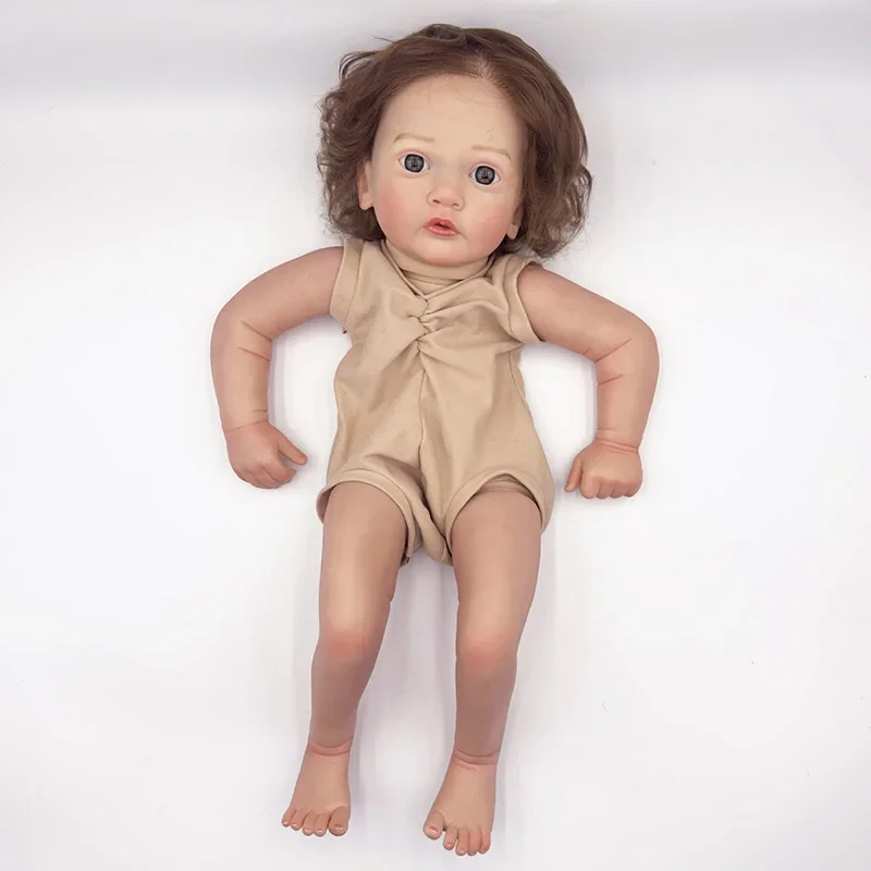 

24Inch Reborn Doll Kits Baby Ayana Doll Parts DIY Unfinished Doll Parts Realistic DIY Reborn Dolls