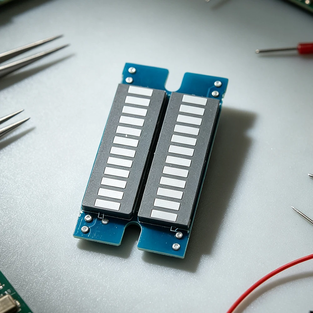 Dual Channel LED For VU Audio Meter Module Blue Light Bar Volume Level Indicator For HiFi For Amplifier Car Audio DIY Electronic