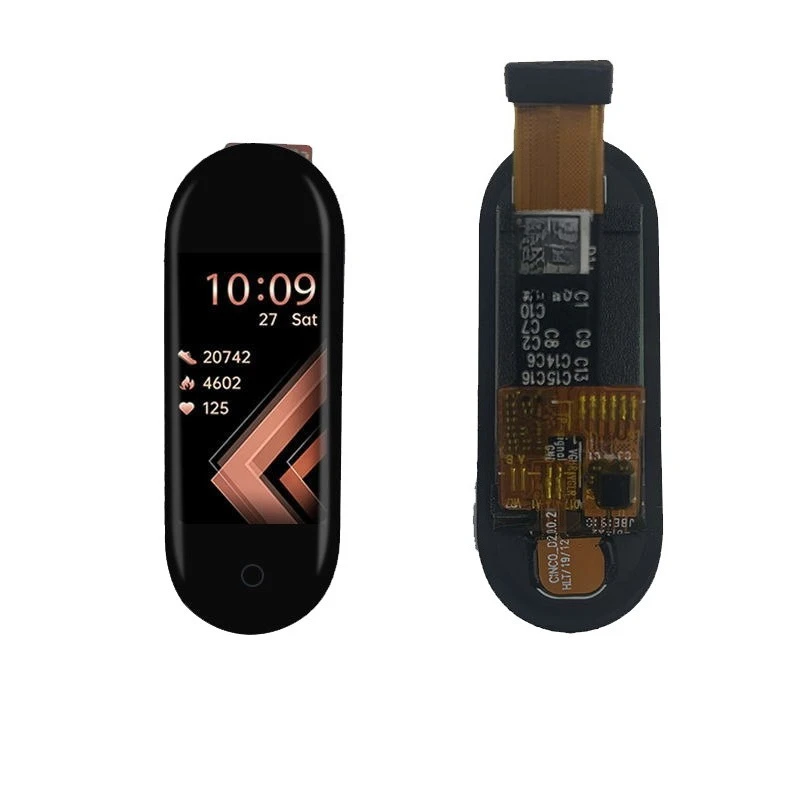 

0.95 inch 120 * 240AMOLED capacitive touch screen low power oximeter sports bracelet LCD screen